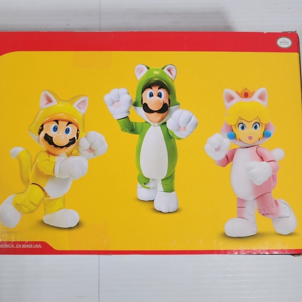 Super Mario 3D Worlds Bowser's Fury Multi Pack 3 Small Action Figures - Picture 2 of 6